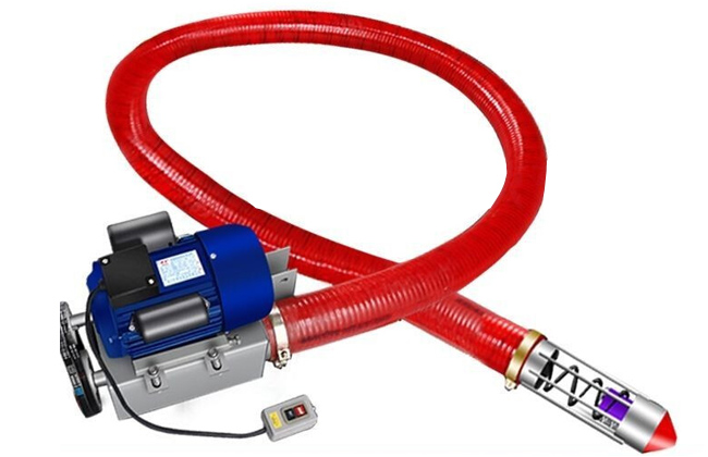 用于輸送玉米顆粒的小型輸送機(jī)器，適用于中小型農(nóng)場(chǎng)和下鄉(xiāng)流動(dòng)收糧食